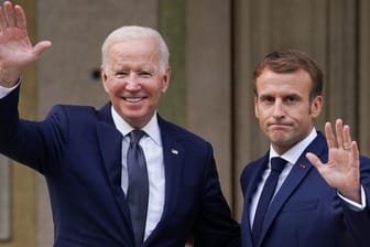 US-Präsident Joe Biden und Frankreichs Präsident Emmanuel Macron: Beide wollen die Beziehungen ihrer Staaten nun wieder verbessern.
