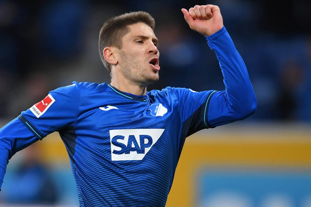 Andrej Kramaric: Der Hoffenheimer Stürmerstar hat gegen Hertha allen Grund zum Jubeln.