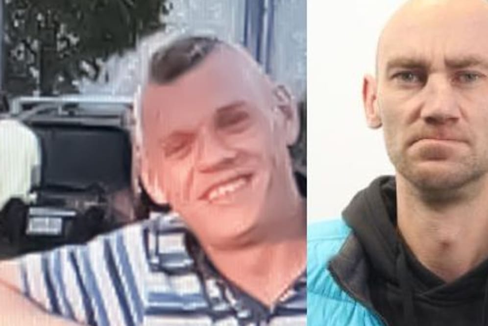 Marcin Jan Klinkosz und Przemyslaw Bagrowski (v.l.) werden dringend von der Polizei gesucht. Sie sollen an einem Angriff auf einen Obdachlosen beteiligt gewesen sein.