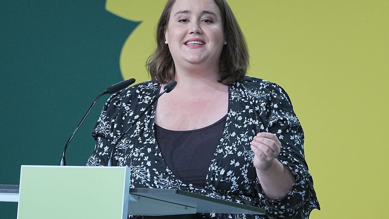 Ricarda Lang, stellvertretende Bundesvorsitzende von Bündnis 90/Die Grünen.