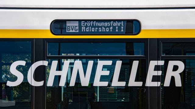 Neue Straßenbahnstrecke in Berlin