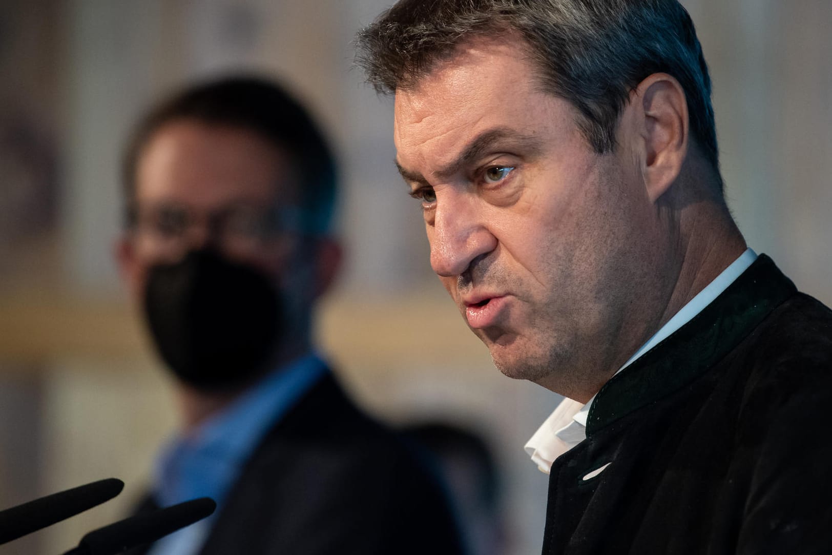 Bayerns Ministerpräsident Markus Söder (CSU): "Mehr Zuwanderung, mehr Verschuldung und höhere Kosten".