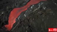 La Palma: Drohne filmt Lavafall