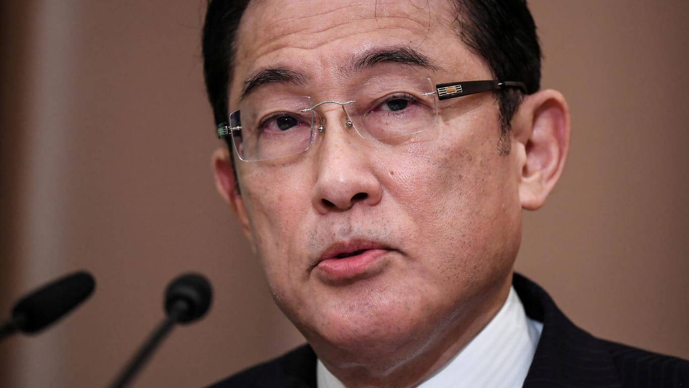 Fumio Kishida (LDP): Der frühere Außenminister war erst kürzlich zum Regierungschef gewählt worden.