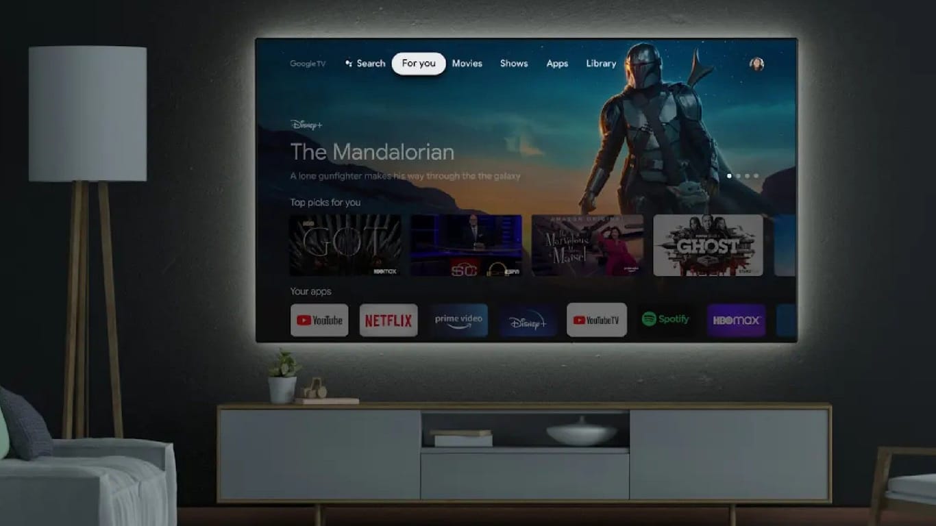Mit Google TV können Sie auf dem Chromecast auch Apps installieren.