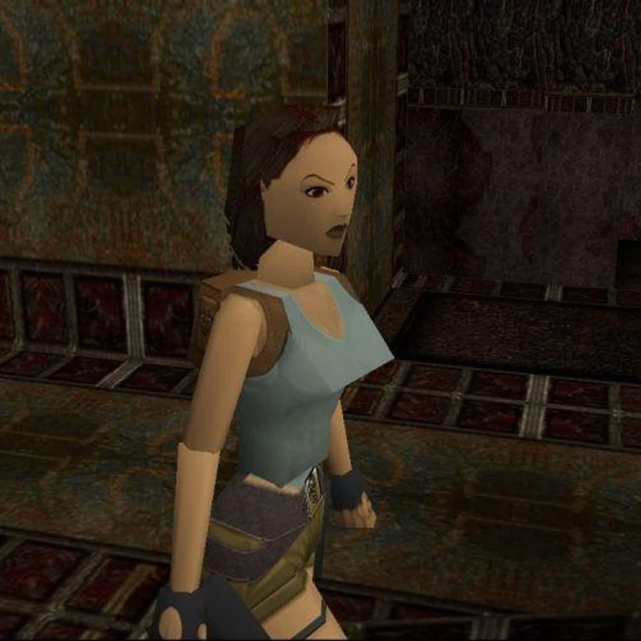 In ihrem ersten Spiel war Lara Croft auf der Playstation noch ziemlich kantig – und auch pixeliger, als es dieser Screenshot vermuten lässt.