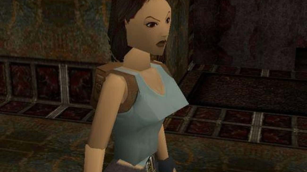 In ihrem ersten Spiel war Lara Croft auf der Playstation noch ziemlich kantig – und auch pixeliger, als es dieser Screenshot vermuten lässt.