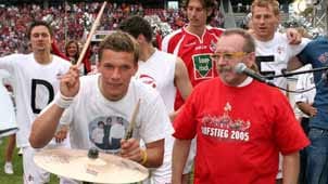 Lukas Podolski ist ein großer Fan der Höhner.