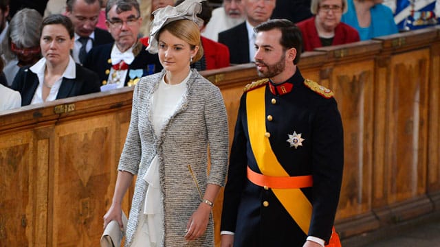 Stéphanie de Lannoy und ihr Verlobter Guillaume von Luxemburg