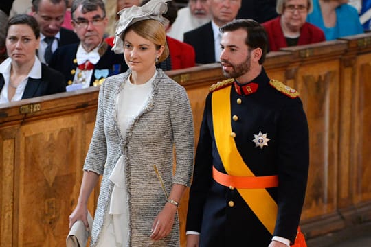 Stéphanie de Lannoy und ihr Verlobter Guillaume von Luxemburg