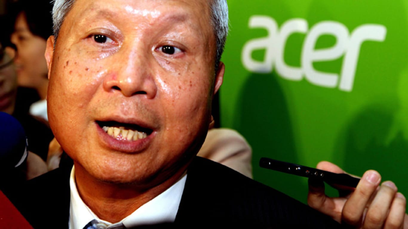 Verluste bei Acer: Konzernchef J.T. Wang muss seinen Stuhl räumen