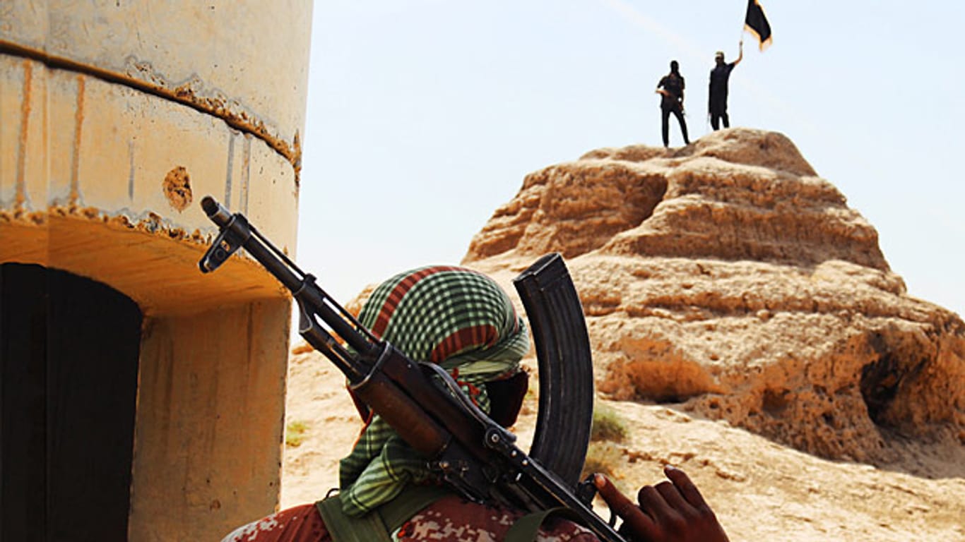 Noch rücken sie vor: Isis-Rebellen haben einen Armeeposten in der Provinz Salahuddin erobert