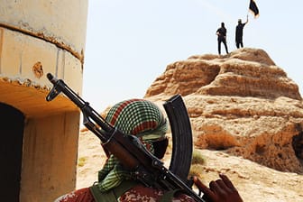 Noch rücken sie vor: Isis-Rebellen haben einen Armeeposten in der Provinz Salahuddin erobert