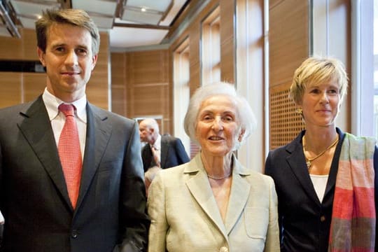 Die BMW-Familie: Stefan Quandt (l.), Johanna Quandt und Susanne Klatten (r.)