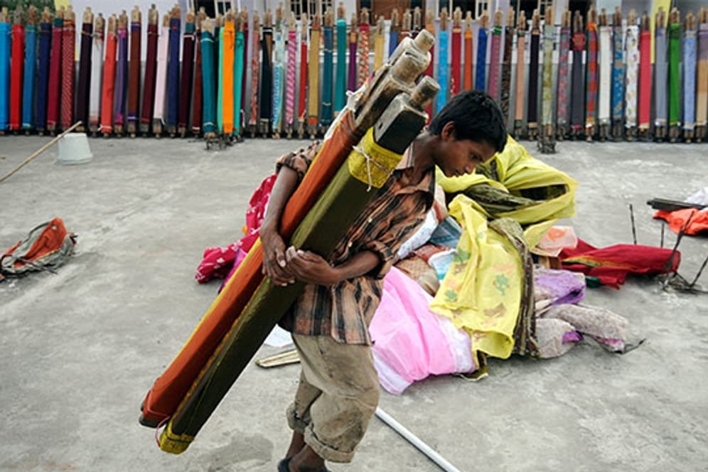 Kinderarbeit ist in Indien weit verbreitet