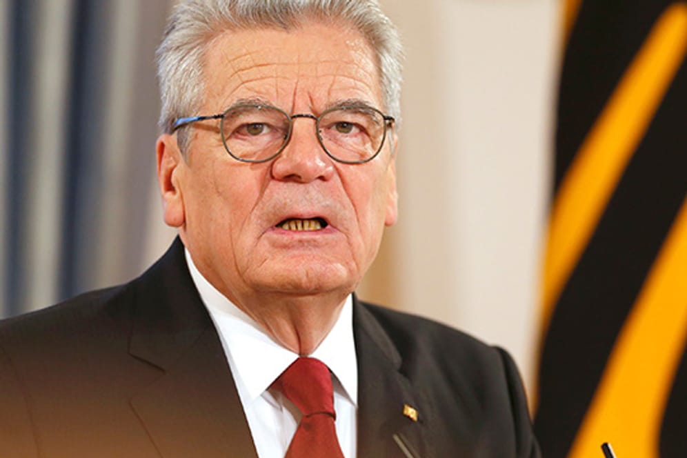 Bundespräsident Joachim Gauck (Archivbild): Er sieht bei den Aktivisten der "Letzten Generation" strategische Fehler.