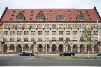 Der Justizpalast in Nürnberg.