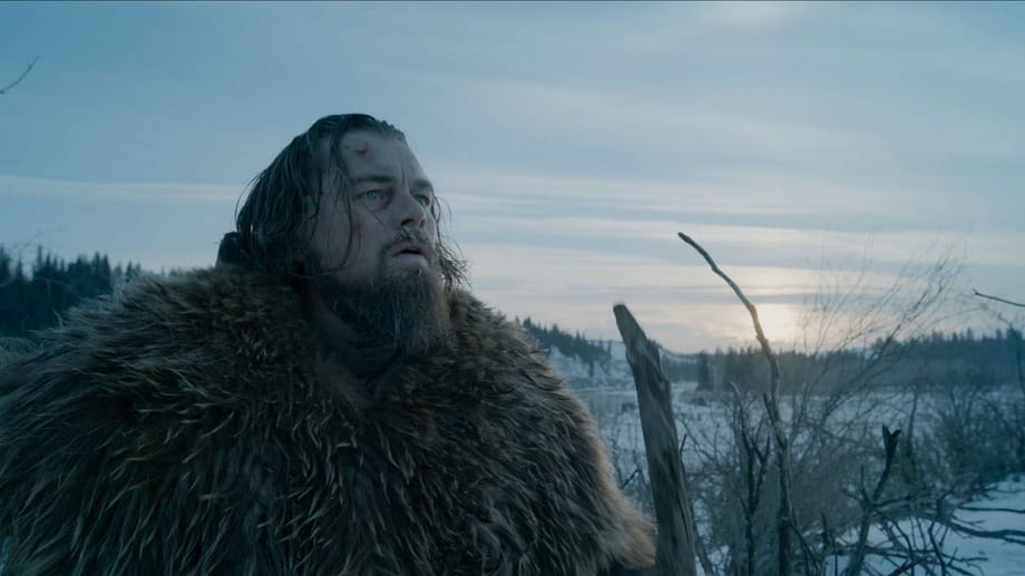 Leonardo DiCaprio in "The Revenant".