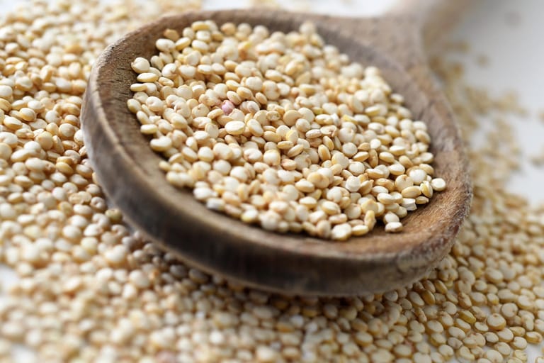 Quinoa wird in den Anden angebaut und zählt zu den Pseudogetreiden.