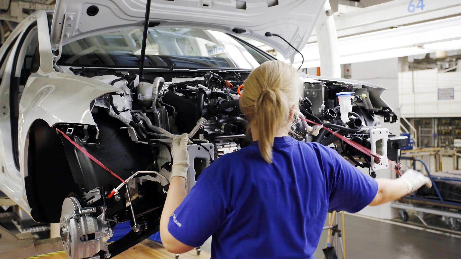 Insbesondere die Autobranche setzt auf Arbeitnehmerüberlassung.