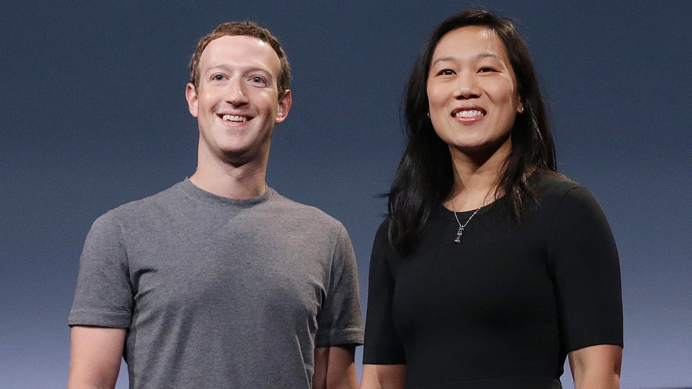 Mark Zuckerberg und seine Frau Priscilla Chan spenden Milliarden für die Forschung.