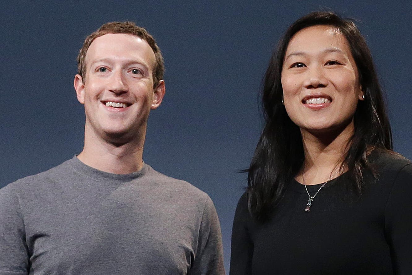 Mark Zuckerberg und seine Frau Priscilla Chan: Sie haben drei gemeinsame Kinder.