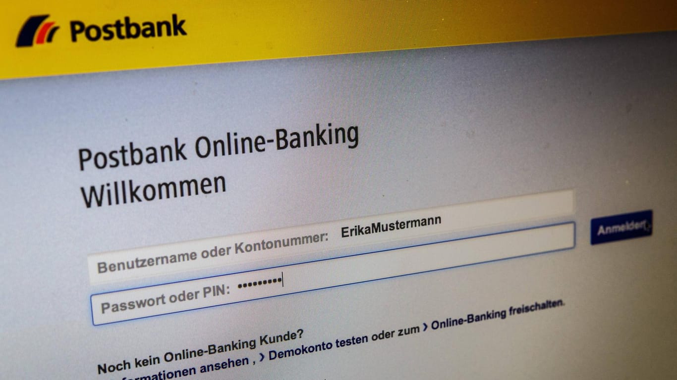 Anmeldung beim Online-Banking