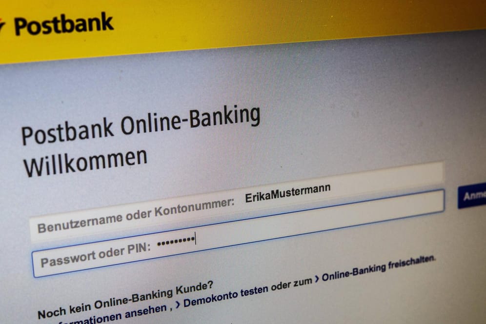 Anmeldung beim Online-Banking