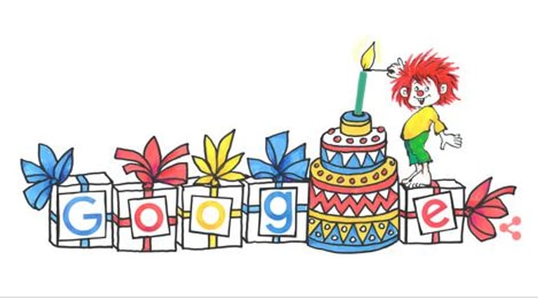 Am 17.11.2016 erinnert Suchmaschinenriese Google mit einem Doodle an die deutsche Kinderbuchautorin Ellis Kaut.