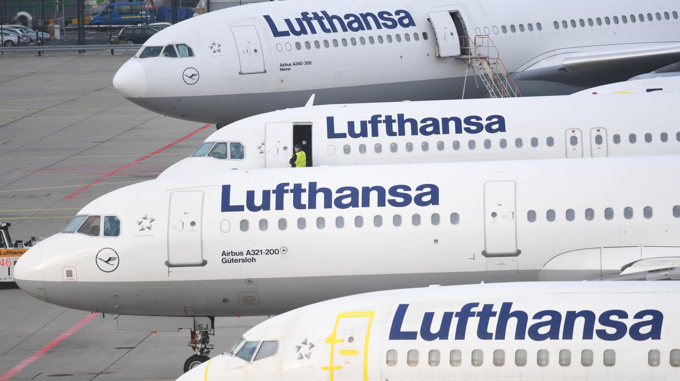 Der Lufthansa entgehen durch den Pilotenstreik Millionen.