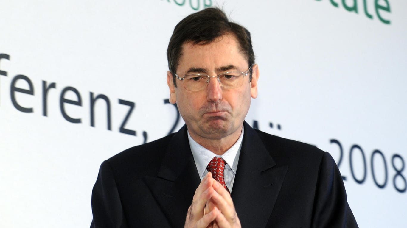 Dem früheren HRE-Chef Georg Funke wird vorgeworfen, die Lage der Bank geschönt zu haben.