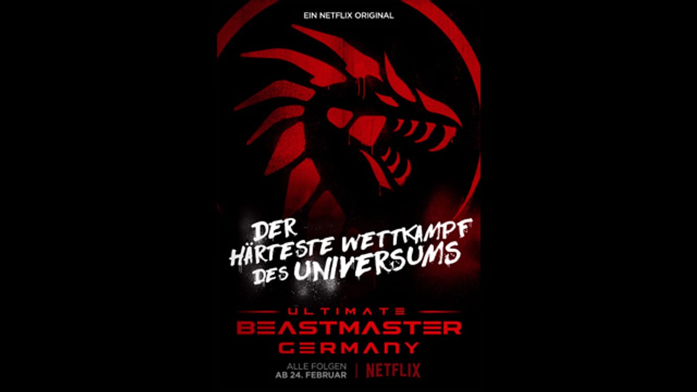 Ab dem 24. Februar sind alle zehn Episoden von "Ultimate Beastmaster Germany" bei Netflix zu sehen.