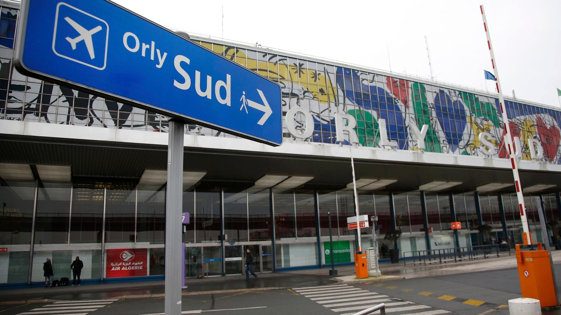 Der Pariser Flughafen Orly. Der Pariser Flughafen Orly.