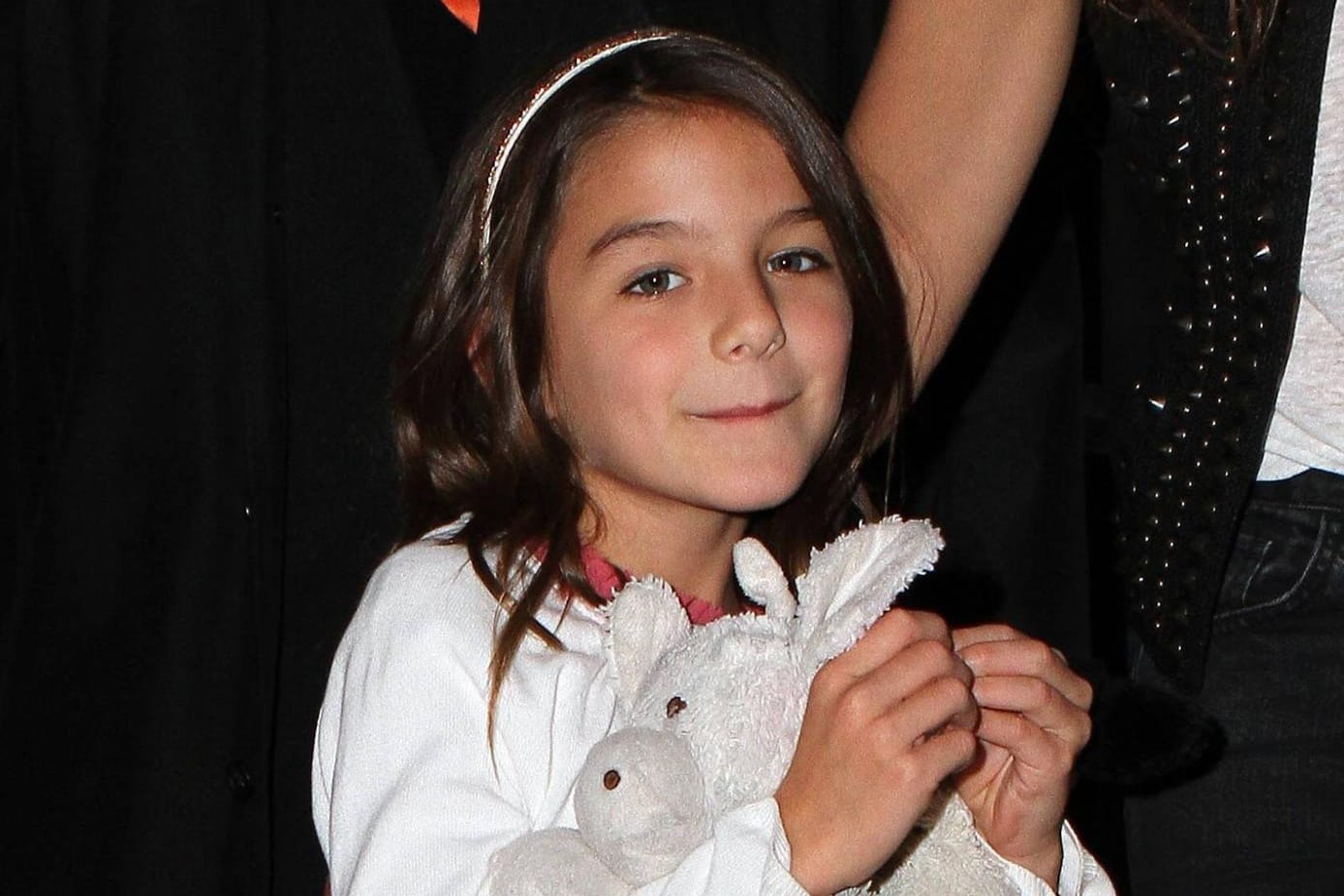 April 17 2015 New York City NY USA Suri Cruise accompanied her mother Katie Holmes to a film