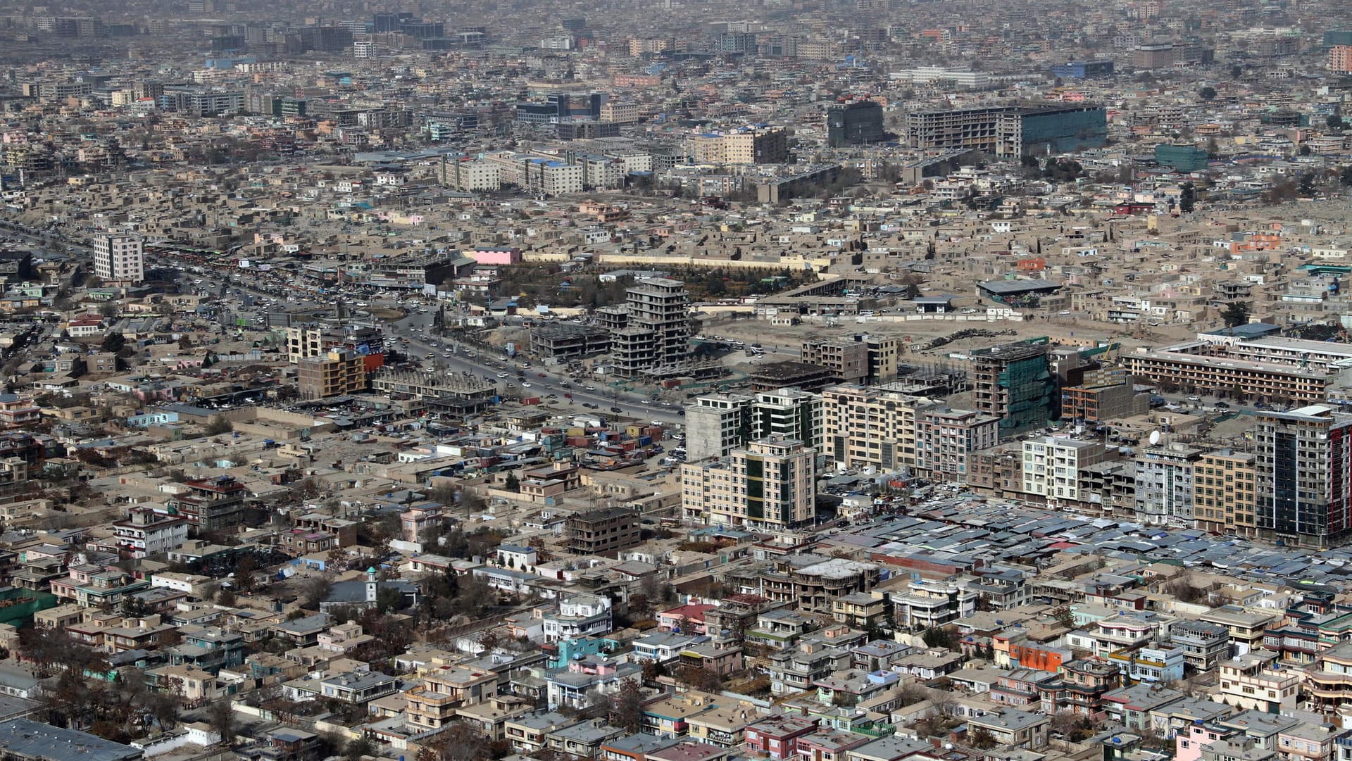 Kabul in Afghanistan.