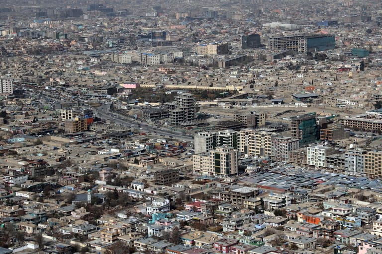 Kabul in Afghanistan.