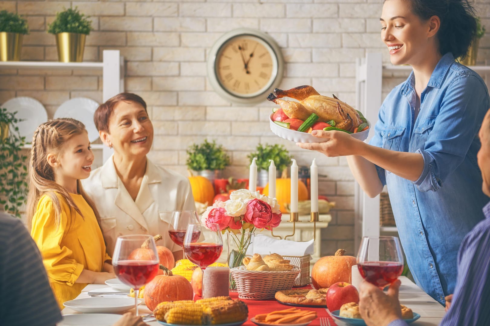 Nationaler Feiertag: In den USA wird Thanksgiving ausgiebig gefeiert.