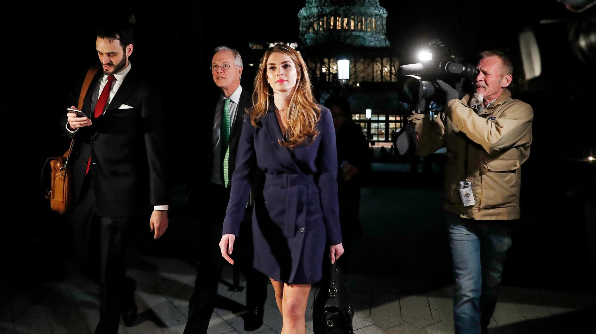 Hope Hicks vor dem Kapitol: Am Tag vor dem Rücktritt sagte sie vor dem Kongress aus