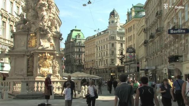 Wien ist die Stadt mit der höchsten Lebensqualität. Zu diesem Ergebnis kommt eine Untersuchung der Beratungsgesellschaft Mercer. Zum neunten Mal in Folge sichert sich die österreichische Hauptstadt den ersten Platz. (Screenshot: t-online.de)