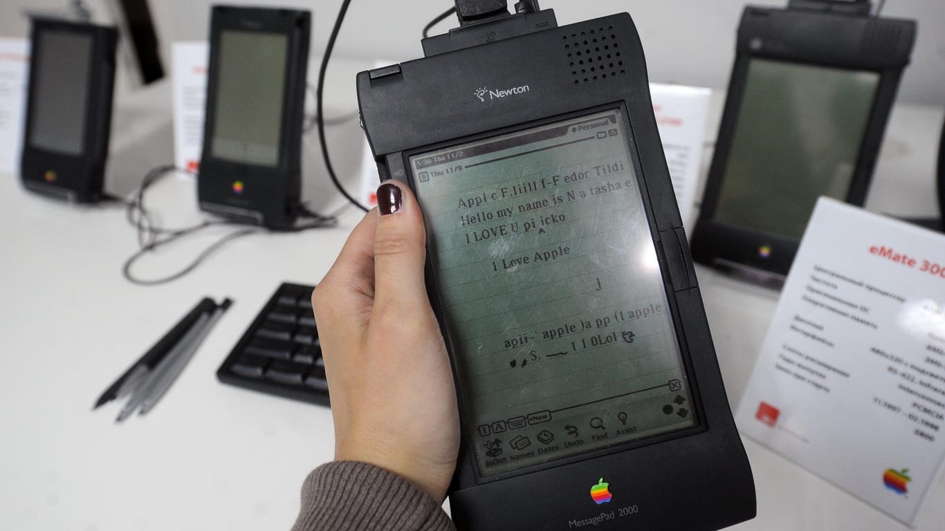 Apple Newton: Ein Highlight war die Handschriftenerkennung.