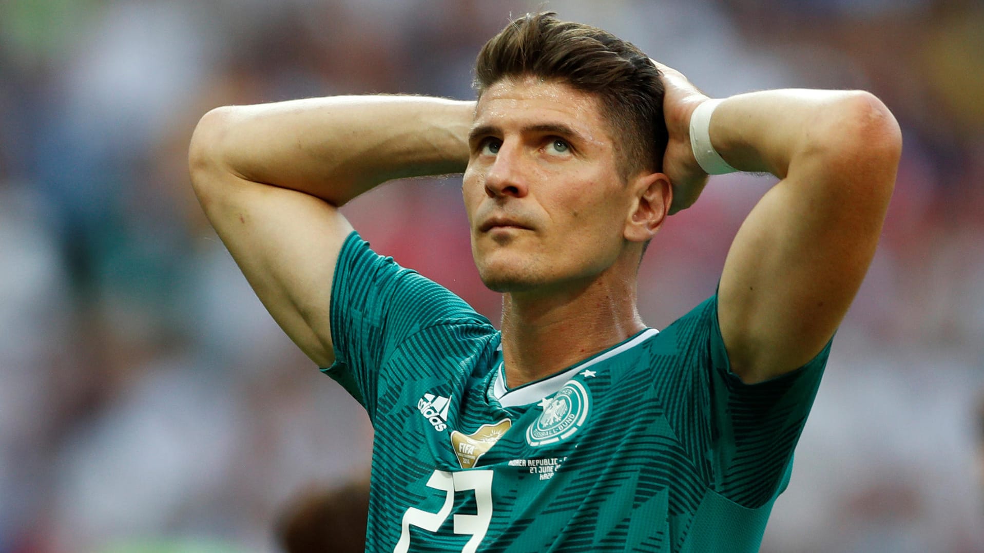 Stürmer Mario Gomez