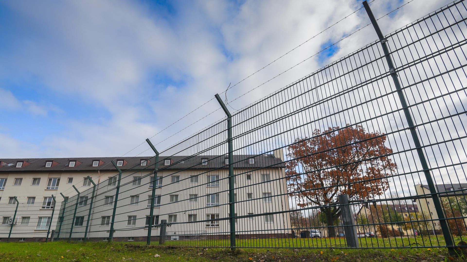 Das Ankerzentrum in Bamberg: Alle Menschen, die sich im Bamberger Ankerzentrum befunden haben, konnten evakuiert werden.