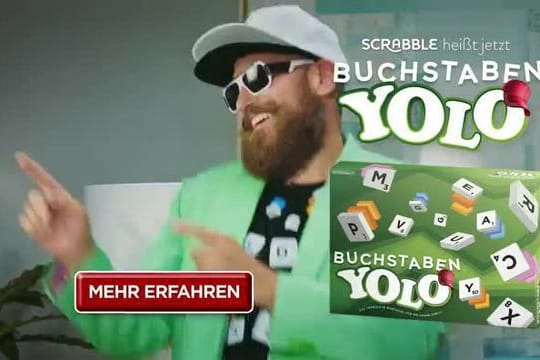 "Scrabble"-Spiel heißt jetzt "Buchstaben-Yolo" (Screenshot: Mattel)