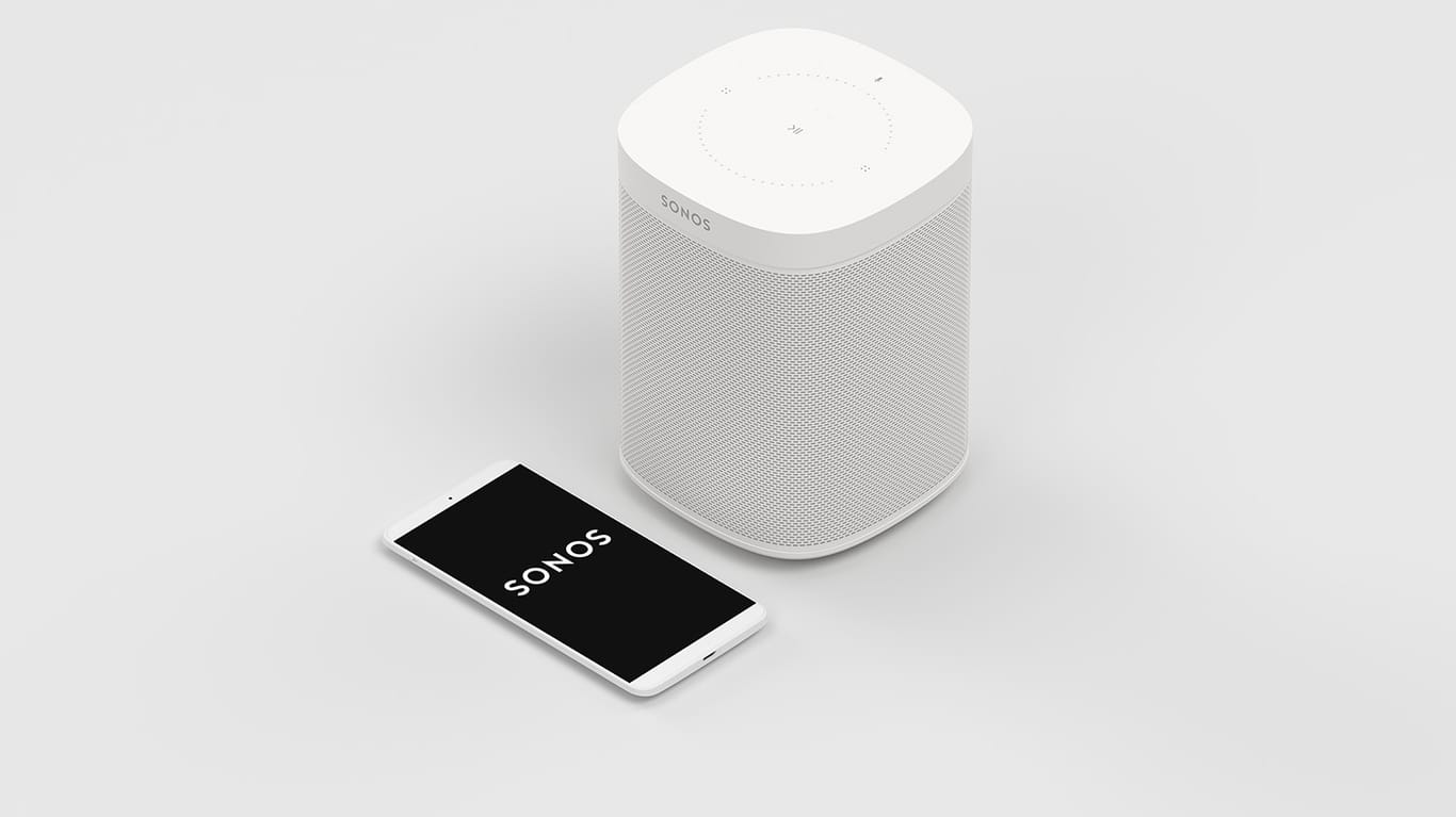 Sonos One: Der Smart Speaker spricht mit Amazons Alexa. Künftig soll auch der Google Assistant integriert werden.