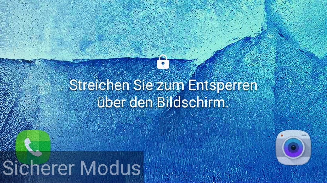 Im abgesicherten Modus können Sie schädliche Apps löschen.