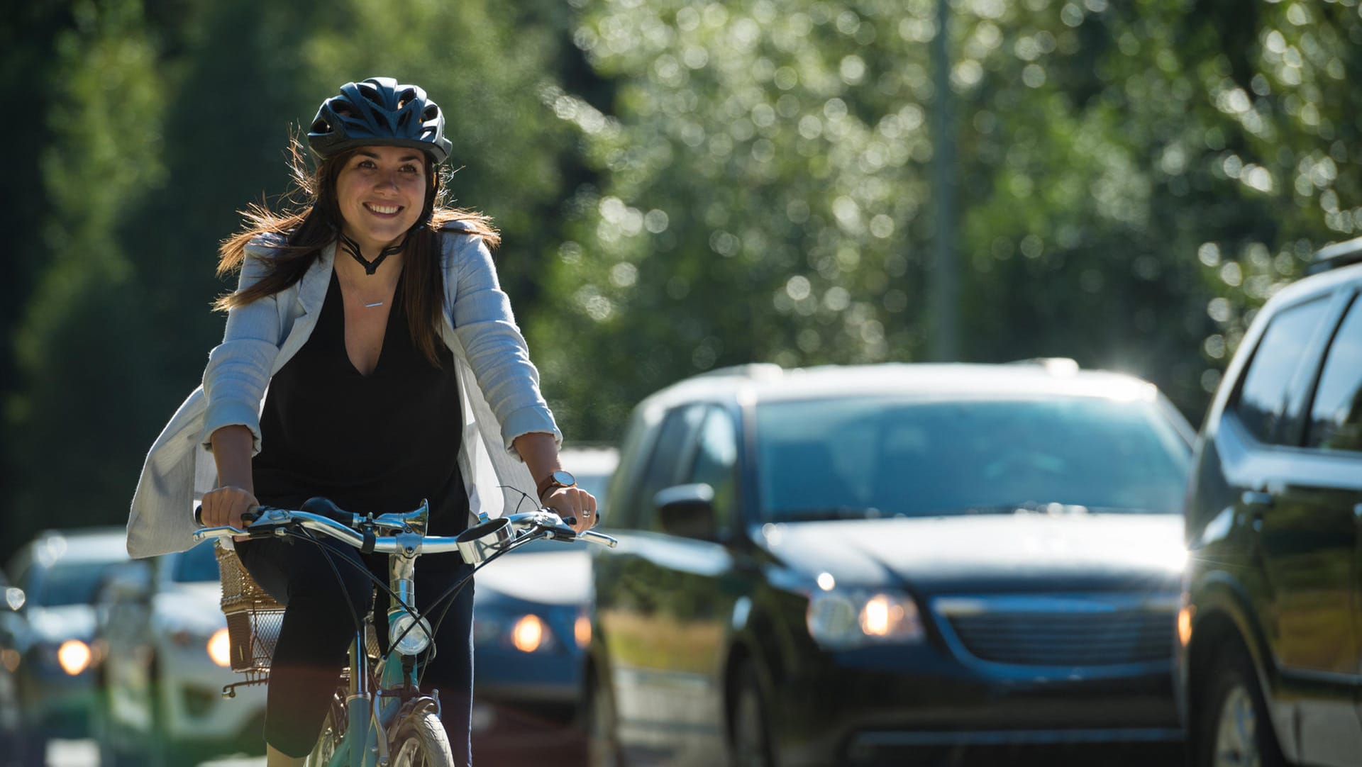 Mit dem Dienstfahrrad zur Arbeit: Das ist nicht nur gut fürs Klima, sondern auch für die eigene Gesundheit.