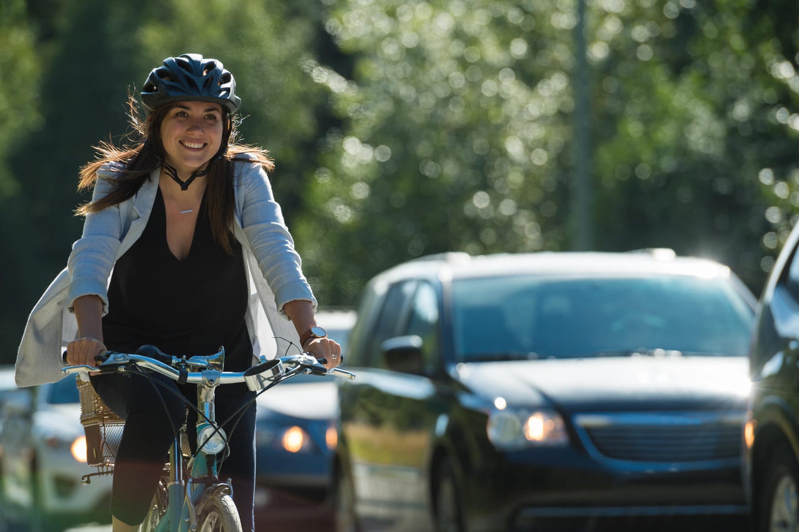 Mit dem Dienstfahrrad zur Arbeit: Das ist nicht nur gut fürs Klima, sondern auch für die eigene Gesundheit.