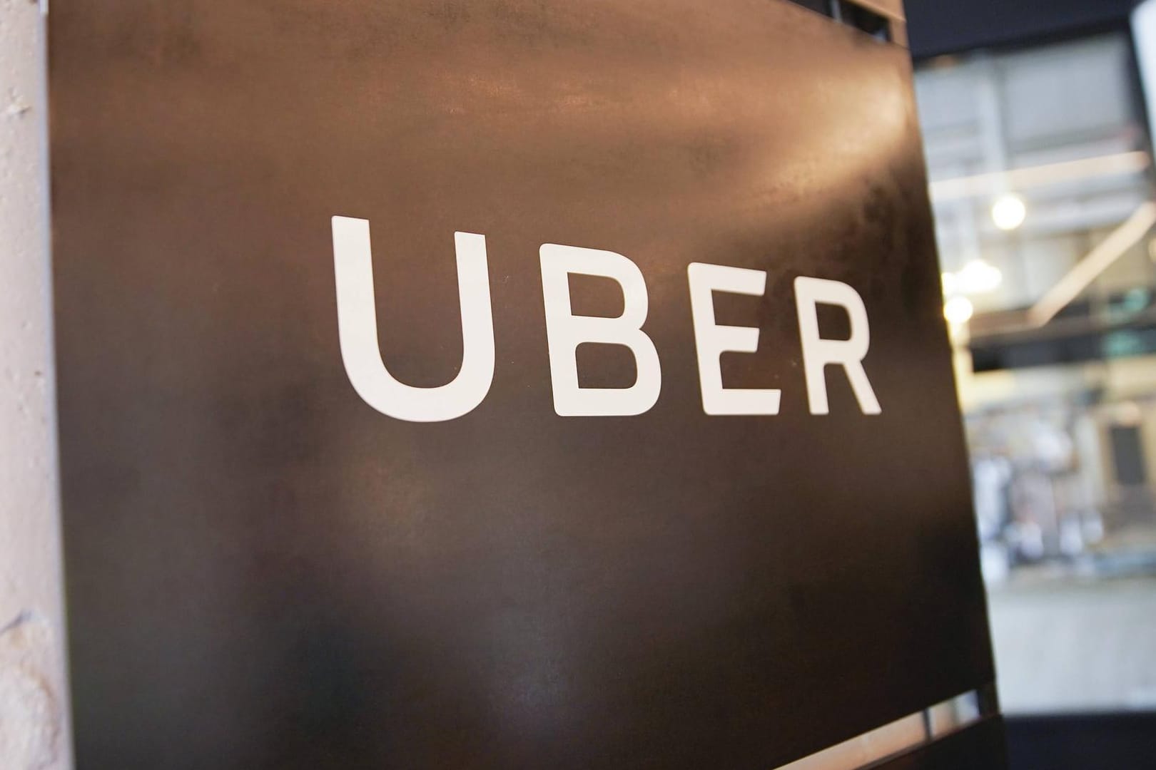 Uber-Logo: Das Unternehmen geht an die Börse.