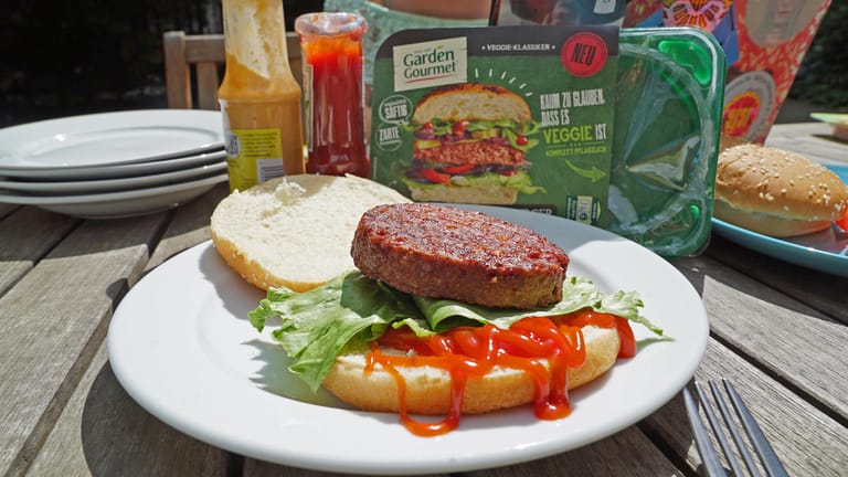 "Incredible Burger": Der vegane Burger von Garden Gourmet soll geschmacklich an Rindfleisch erinnern.