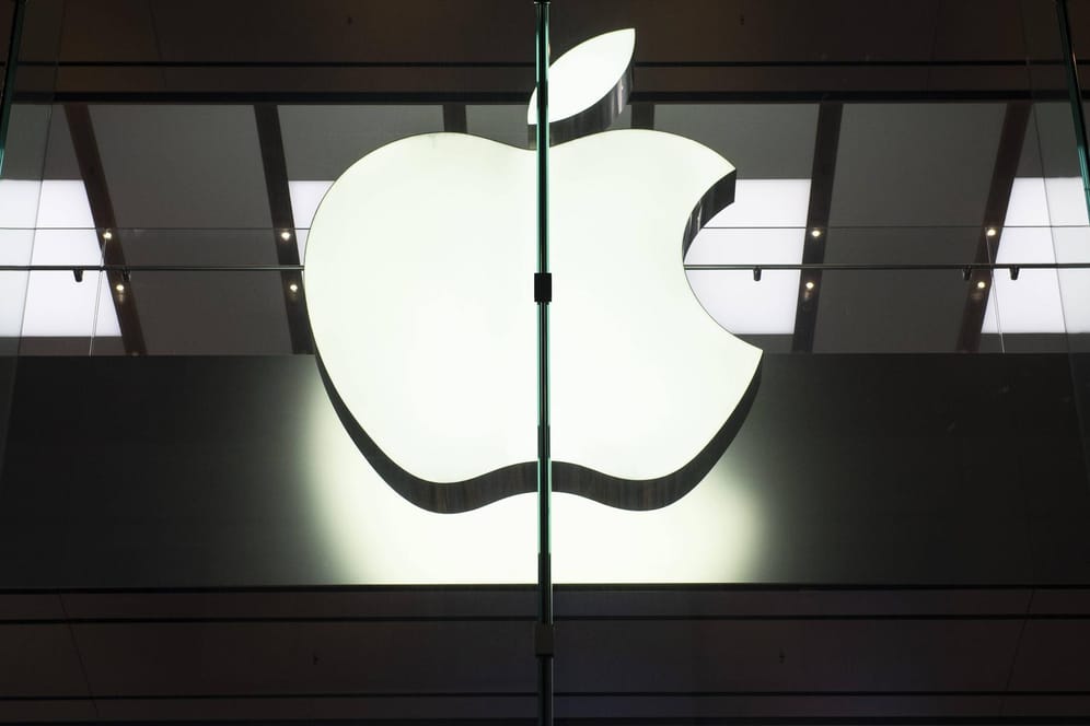 Das Logo von Apple: Am Dienstag zeigt Apple seine neuen Produkte (Symbolbild).